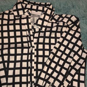 New York & Company Button Down Blouse